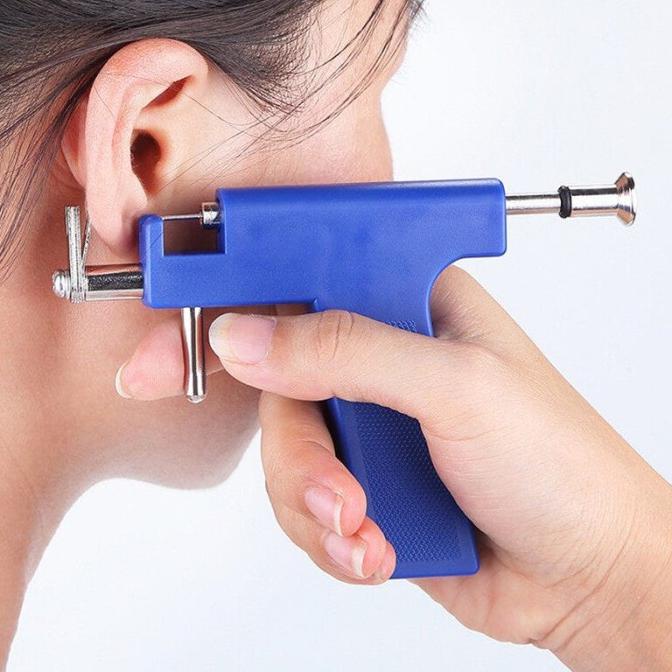 R135 Alat Tindik Anting Telinga Set Box