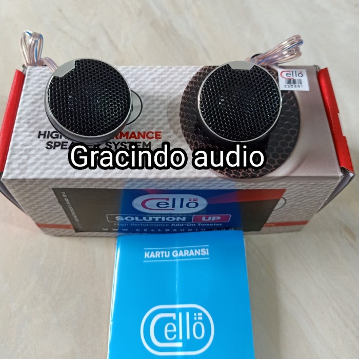 Terlaris Tweeter Cello Solution Up