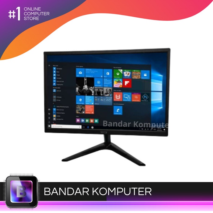 Terlaris Led Monitor Spc Sm-19" 19 Inch Hdmi - Led Spc Office Sm22