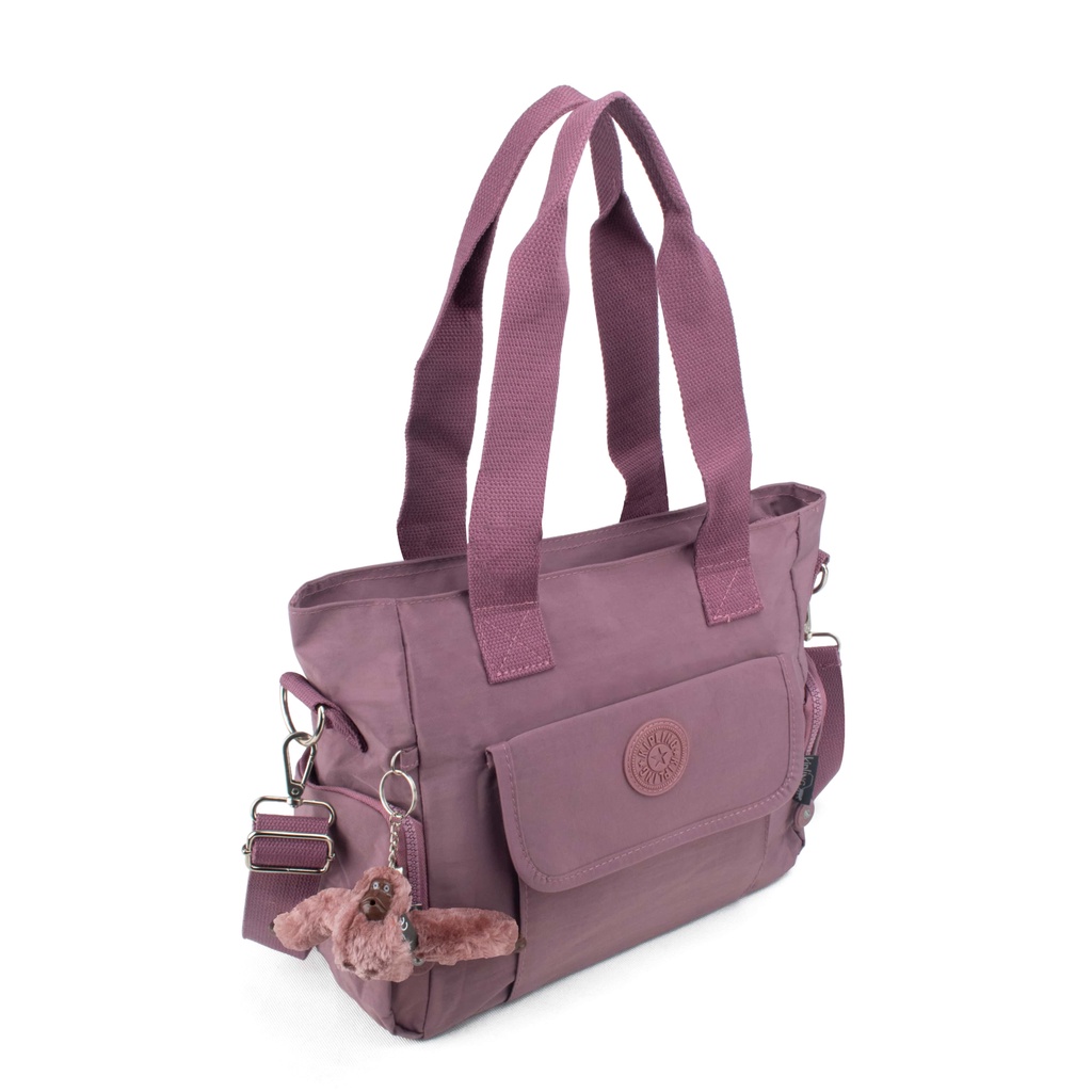 TAS BAHU WANITA TAS SELEMPANG BESAR WANITA NYLON FASHION IMPORT / 12452