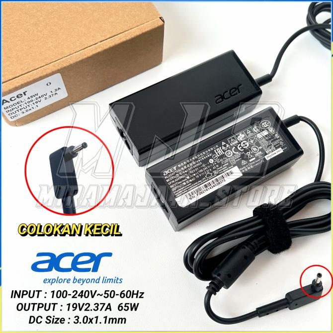 Adaptor Charger Acer Aspire V 13 V13 V3-331 V3-371 V3-372 45W