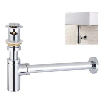 Sifon Pembuangan Stainless Afur Sifon Wastafel SUS 304