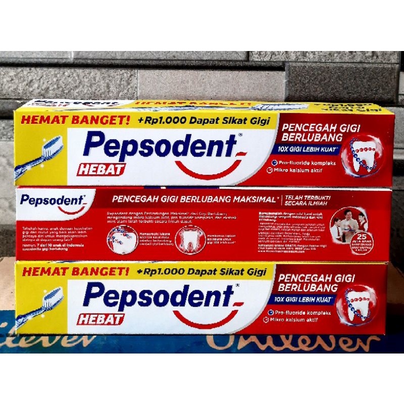 PEPSODENT 75G GRATIS SIKAT GIGI