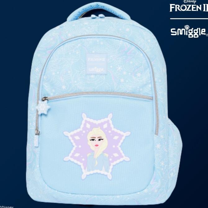 Smiggle Bag Backpack Frozen 2 Elsa Original Tas Sekolah Anak Asli