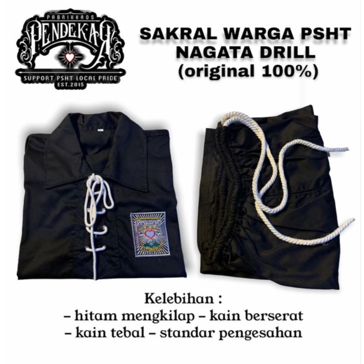Harga Khusus SAKRAL PSHT NAGATA DRILL /SAKRAL WARGA PSHT/ SRAGAM SILAT PSHT/SAKRAL PSHT NAGATA DRILL