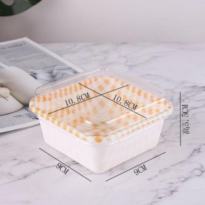 

Terbaru Korean Box Mika Cake/Korean Bento Cake/Dessert Box/Puding Isi 10Pcs