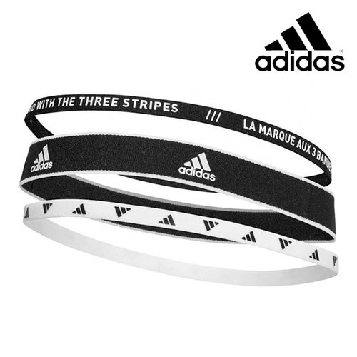 Terlaris Adidas Training Headband 3 Pack Original Gm4529