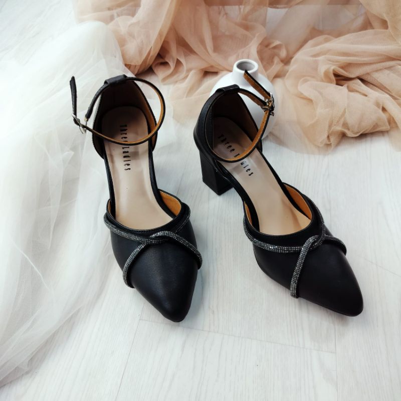 SAIKA heels 7CM sandal tali wanita | casual heels