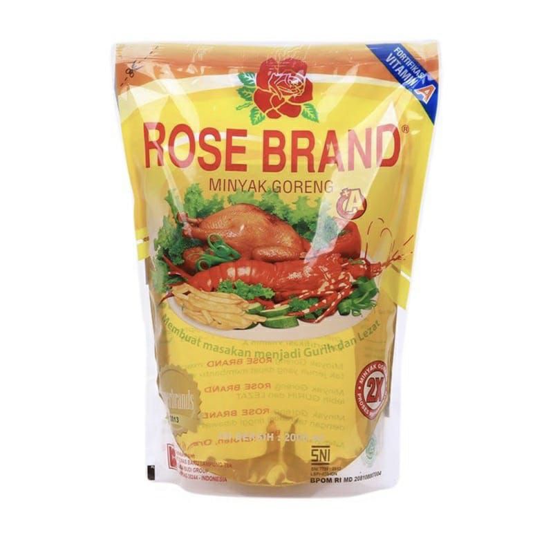 

Minyak goreng rose brand 2L