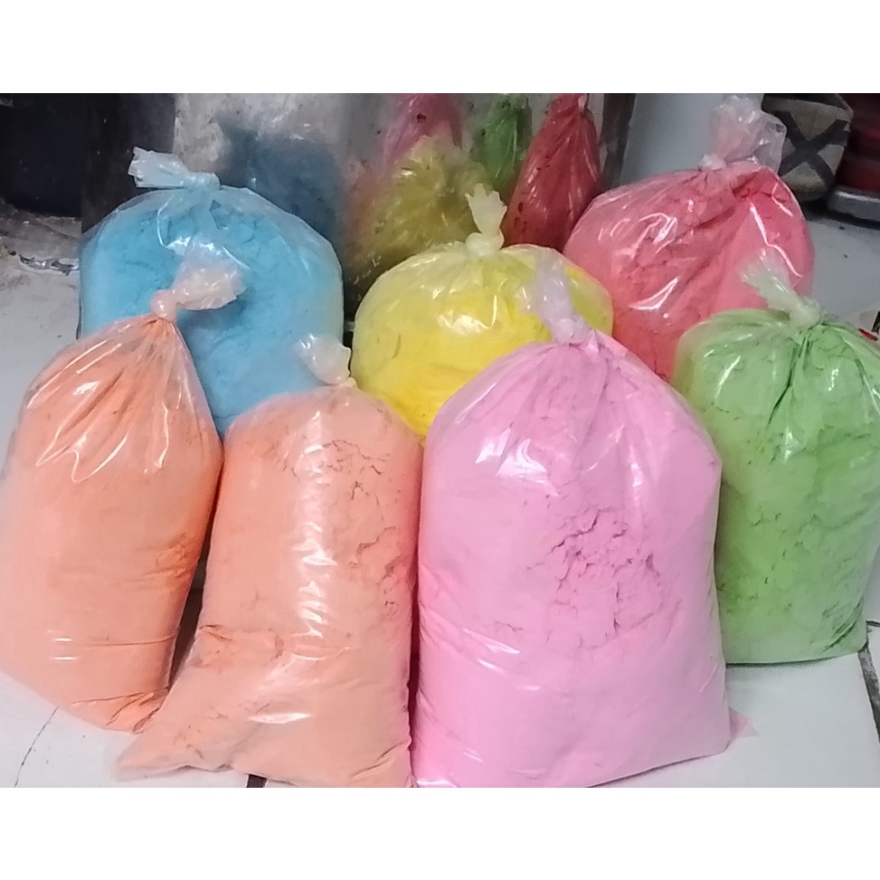 

Model Keren.. Holy powder/ Tepung warna warni / Colour Run / Holy 500 Gram, holli powder warna NAH