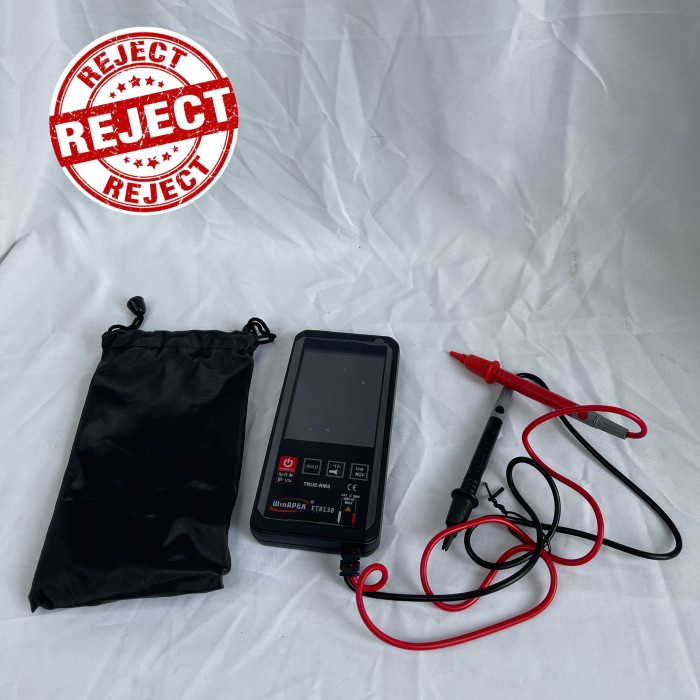HOT SALE POCKET SIZE DIGITAL MULTIMETER TOUCHSCREEN AC/DC VOLTAGE TESTER TERLARIS