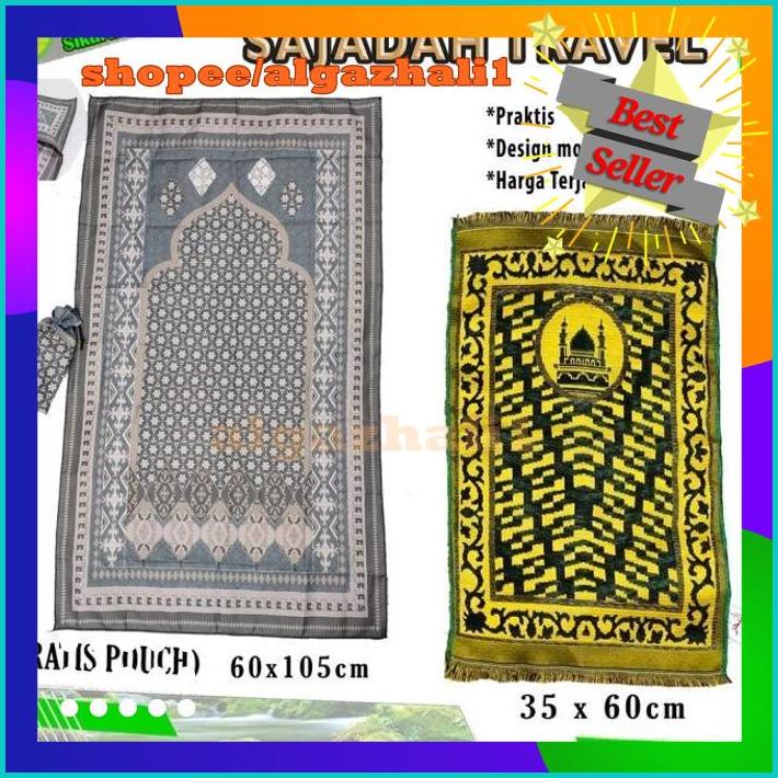 SAJADAHTRAVELING POUCH SOUVENIR UMROH SAJADAH JUMBO / KECIL GRATIS ONGKIR 
