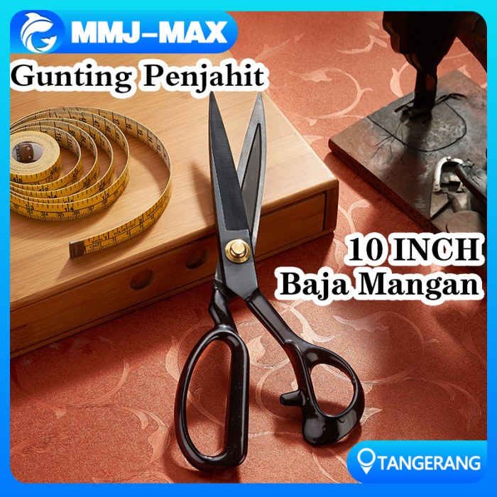 

Bestseller Gunting Penjahit Baja Mangan Gunting Bahan Kain Gunting Jahit