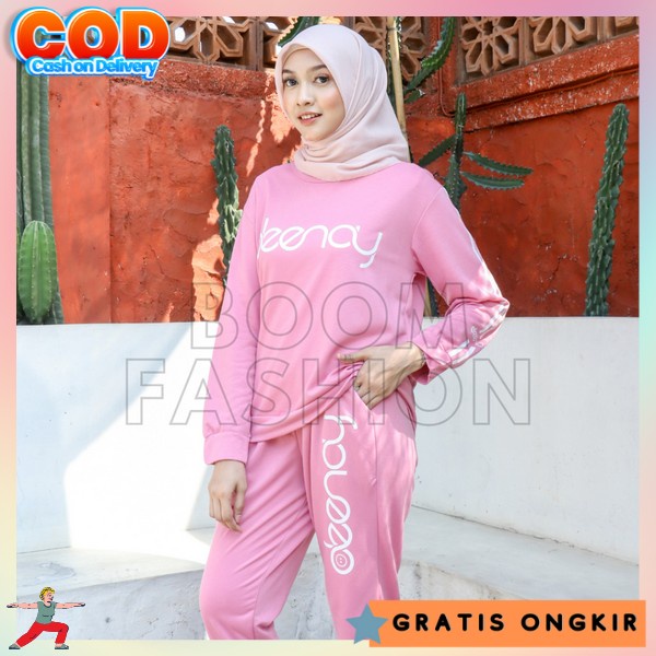 Aetelan Gym Olah Raga Setelsn Olga Import Premium Satu Pasang Sprot Korean Style Bju Omeset Gim Wani