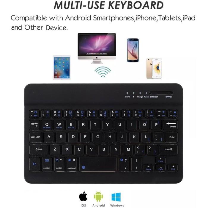 Ipad 10.2 Inch 2021 Gen 9 9Th Keyboard Case Flip Cover Sarung Casing