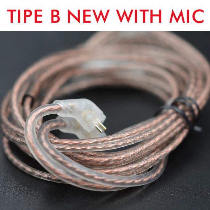 Kabel KZ Copper with Mic Kabel KZ ZSN PRO X KZ ZST X KZ Cable with Mic