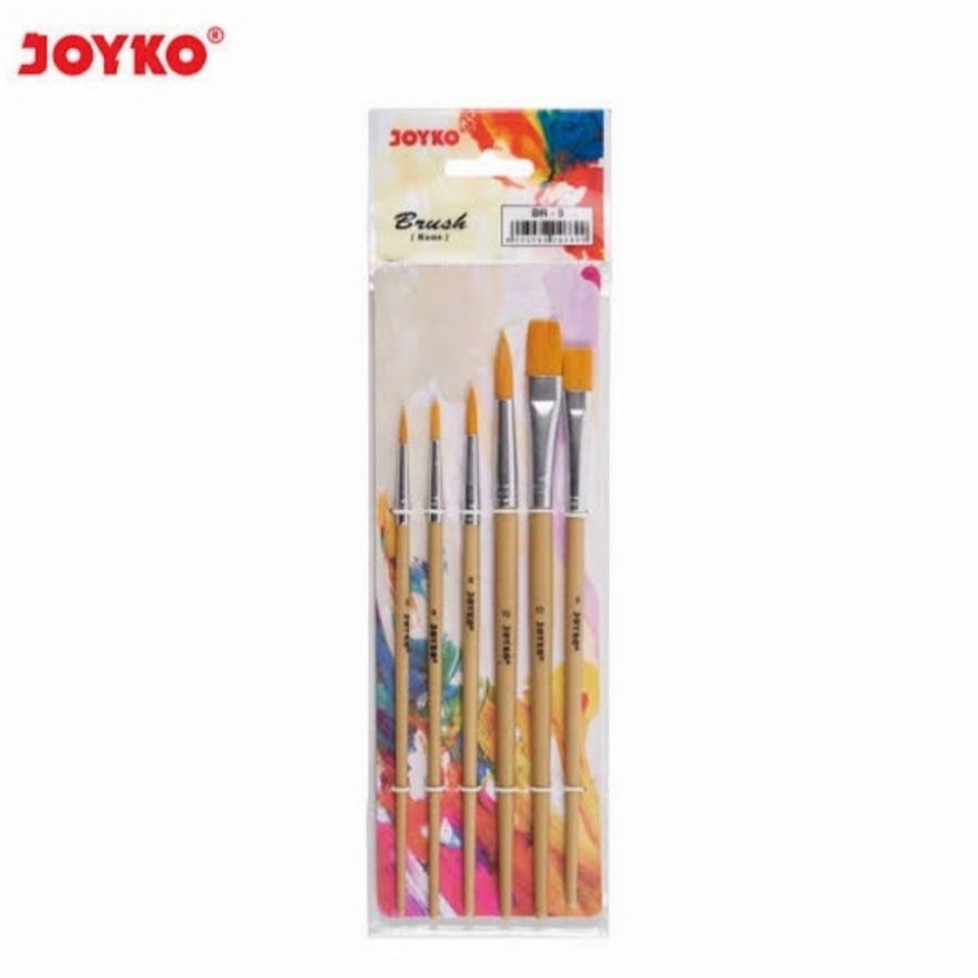 

Best Product Joyko Kuas Lukis Set BR-5 / Brush Set Joyko gj889