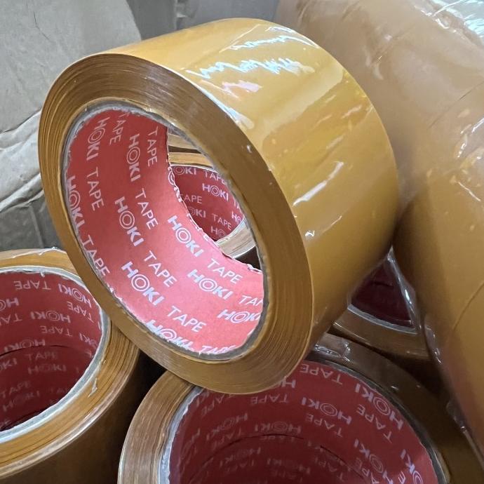 

(ECERAN) LAKBAN BENING / COKLAT HOKI TAPE 48MM X 90YARD MURAH LENGKET