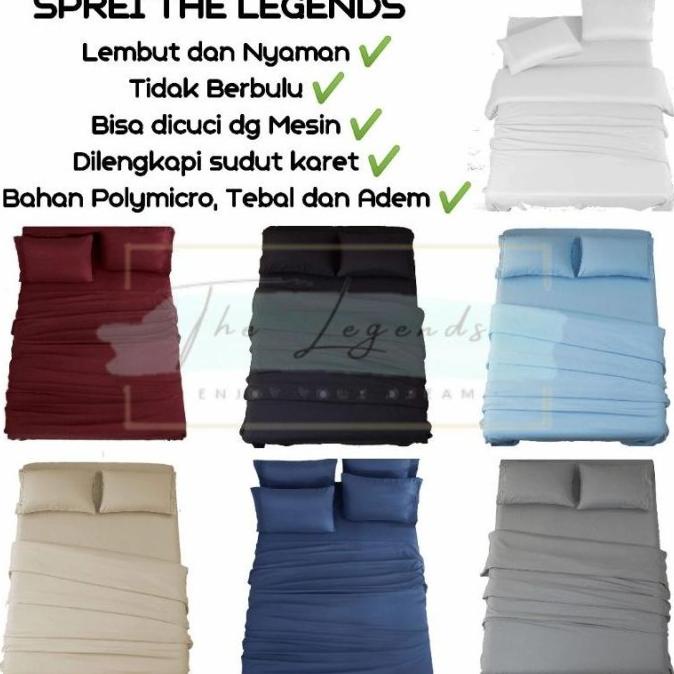 Terbaru Terbaru Sprei Polos 90X200 Sprei Single | Sudut Karet 90 X 200 X 20