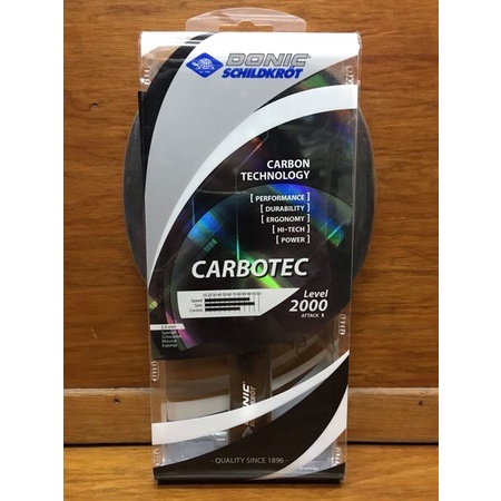 Terlaris Bet Bat Tenis Meja Pingpong Donic Carbotec 2000 Original