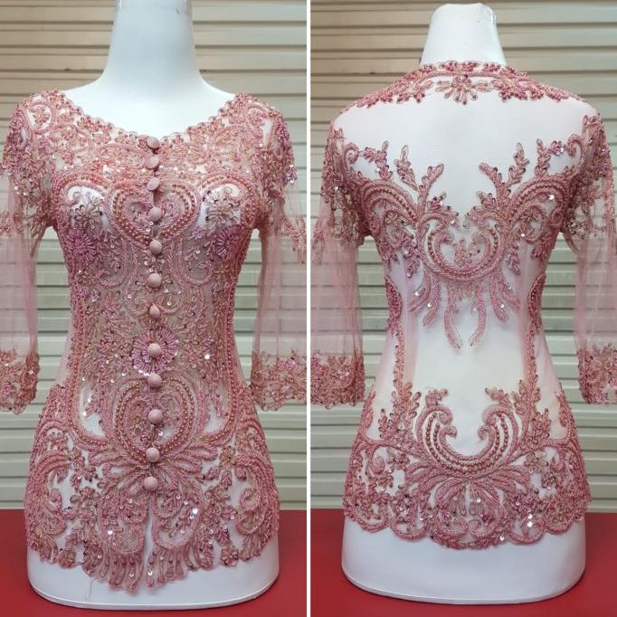(cod) kebaya wisuda modern/kebaya akad/kebaya pesta/free kemben