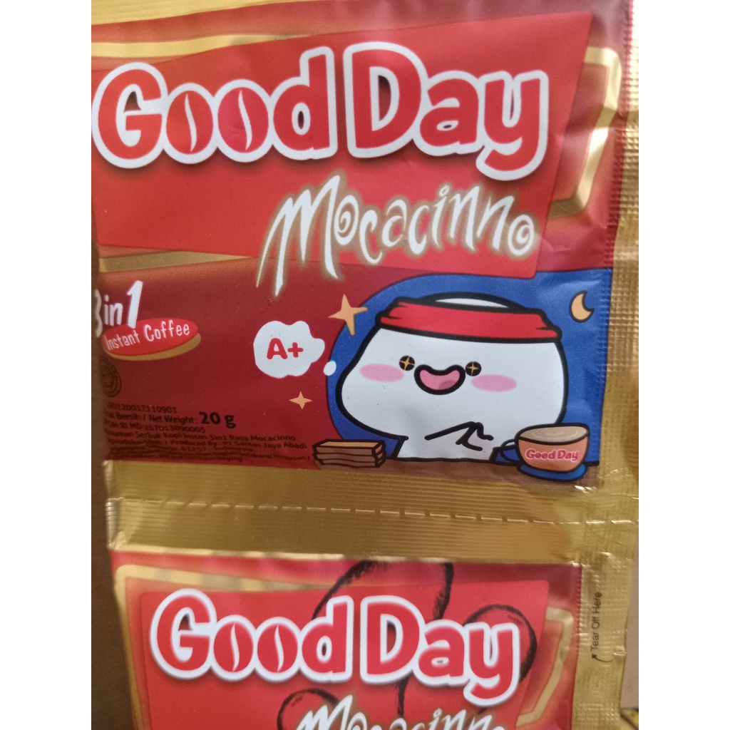 

Good Day Mocacinno Sachet