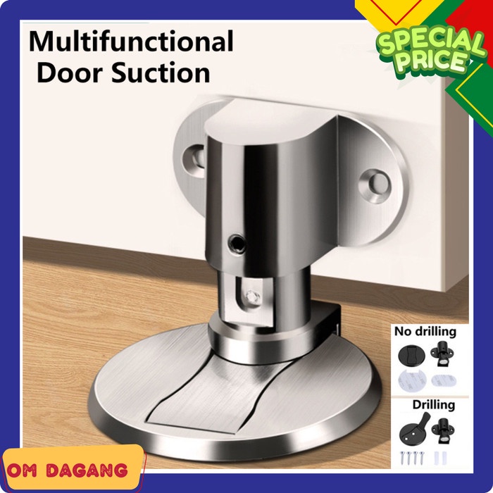 Magnet Ganjelan Pintu Adjustable Magnetic Door Stopper Penahan Pintu