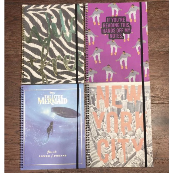 

Promo Typo Notebook A4 Line Journal Bergaris