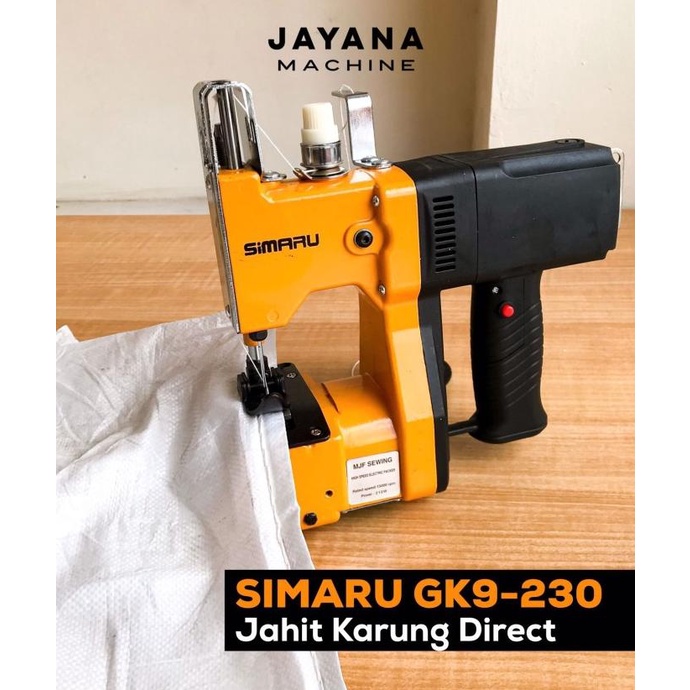 Produk Unggulan] [SIMARU] Mesin Jahit Karung GK9-230 Portable TERBARU ORI