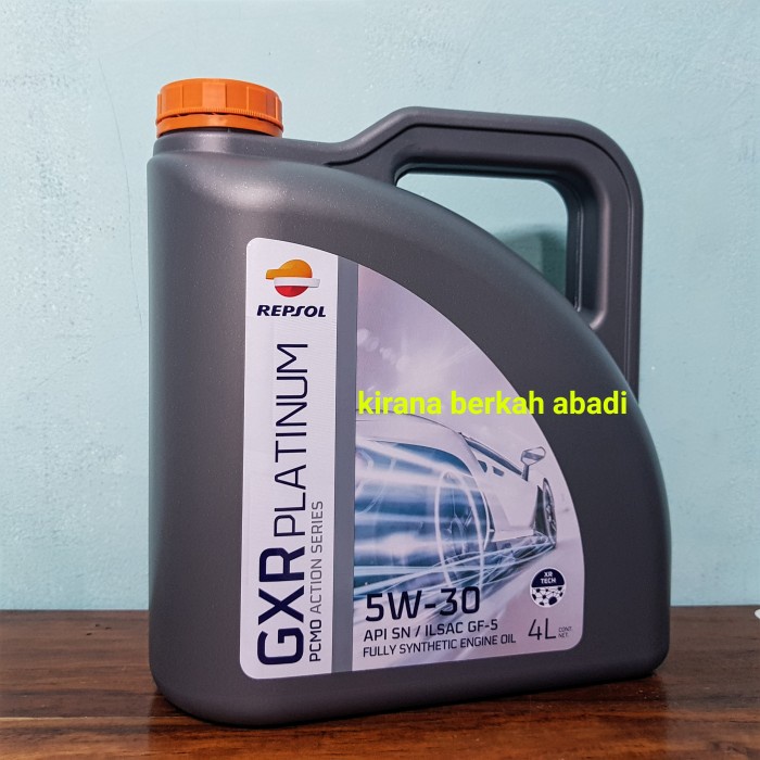 REPSOL 5W30 GXR PLATINUM KEMASAN 4 LITER