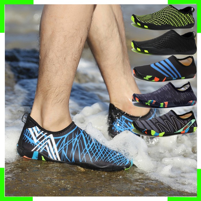 Sepatu Pantai Olahraga Air Beach Diving Shoes Sepatu Mancing Anti Slip