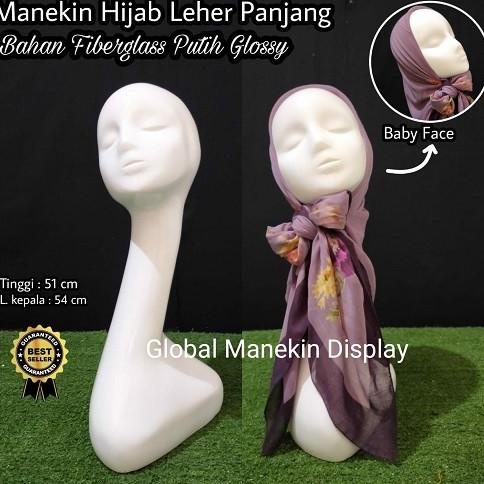 Patung Kepala Jilbab Manekin Hijab