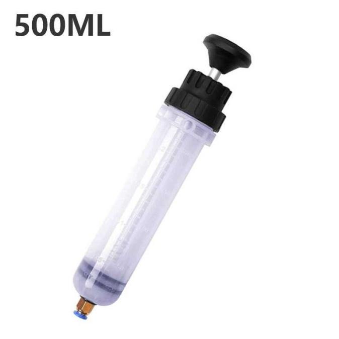 Pompa Transfer Oli Bensin Oil Extractor Syringe 500Ml