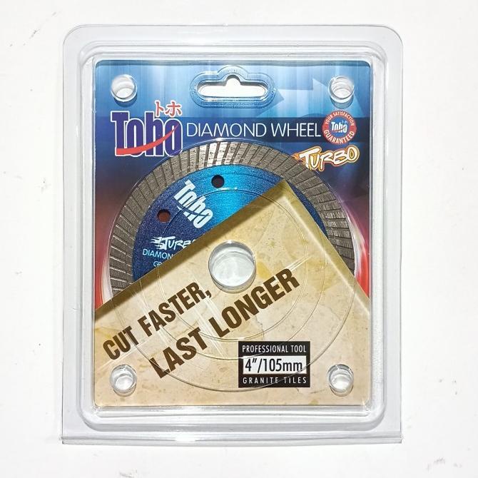 Mata Pisau Gerinda Turbo Toho Potong Keramik Granit Tile