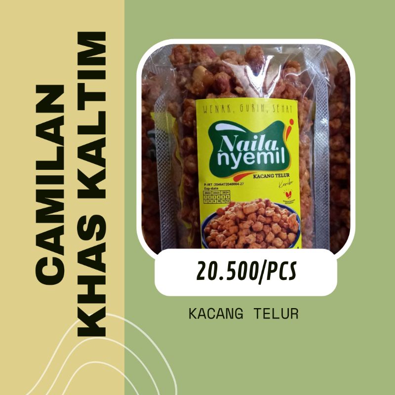 

[NAILA NYEMIL] KACANG TELUR GURIH DAN RENYAH