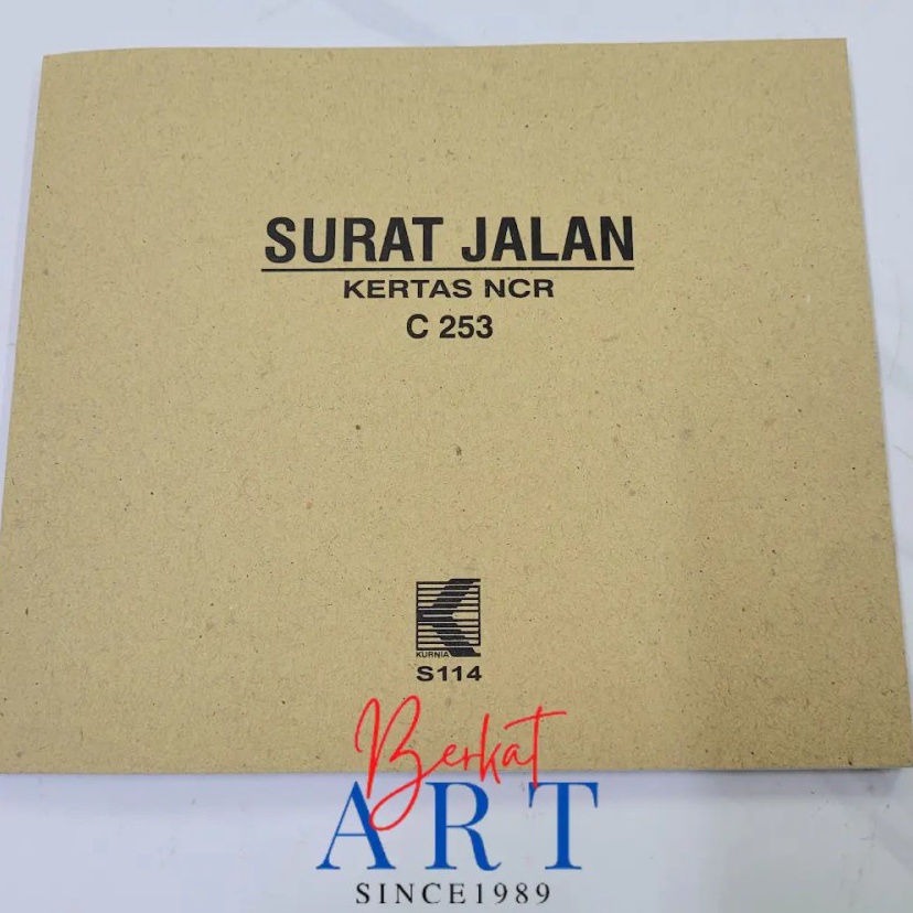 

➜Ready✼ Surat Jalan Besar 1/2 Folio 4PLY / Rangkap 4 NCR KURNIA F58 ➧