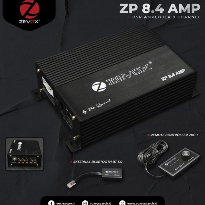 Processor ZEVOX 8.4 AMP BY VOX RESEARCH ORIGINAL