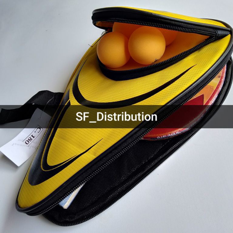 siap kirim TEBAL MEWAH - Tas Bet Tenis Meja BUTTERFLY Murah Pingpong Bat Cover