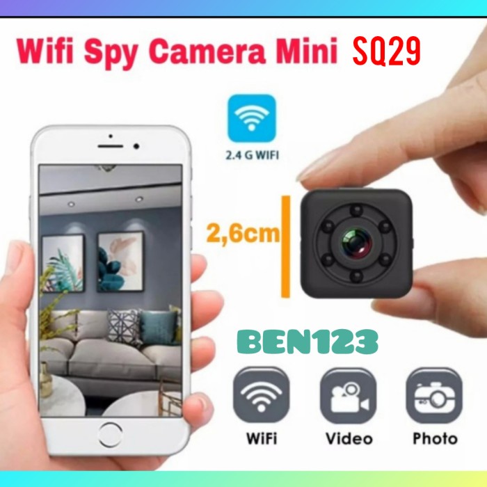 Kamera wifi SQ29 mini DV cam spy waterproof