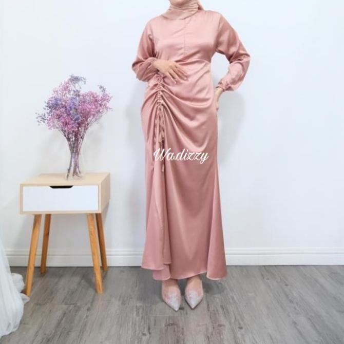 Dress Serut Samping/Dress Serut Silk/Dress Serut Hijab