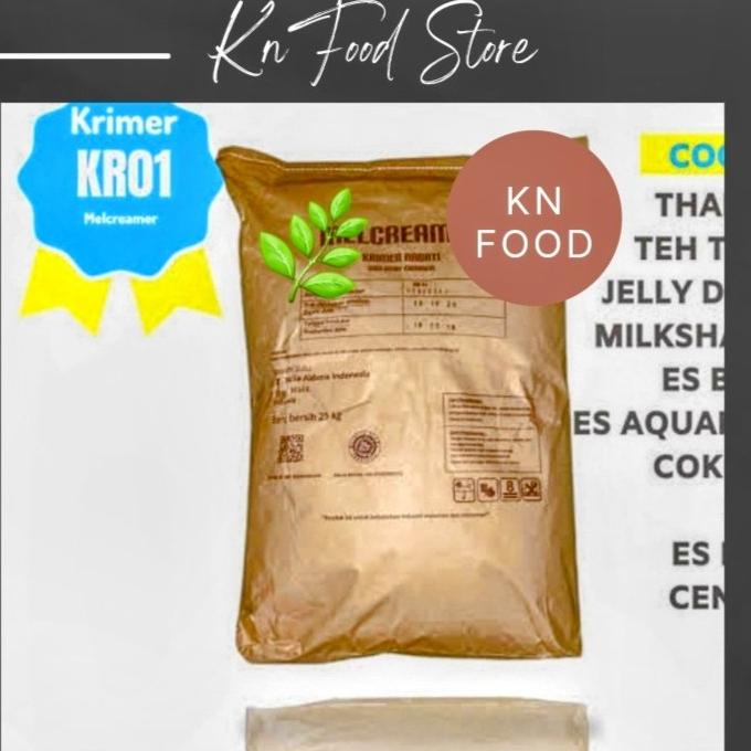 

1 Sak Creamer Bubuk Kr 01 Krimer Reguler 25 kg - KIRIM REX WAHANA