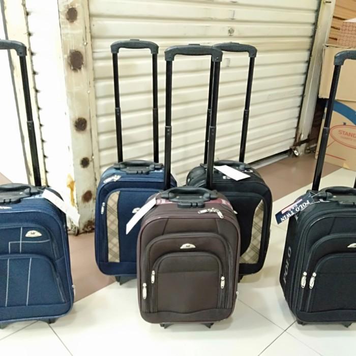 Tas Koper Polo Mini Bahan Cabin Size 16 Inci Roda 2