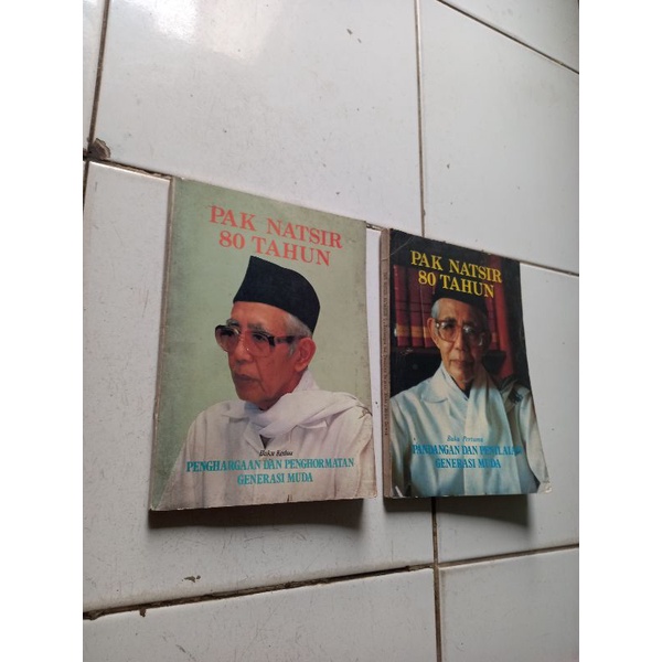 Pak Natsir 80 tahun buku ke-1 dan 2