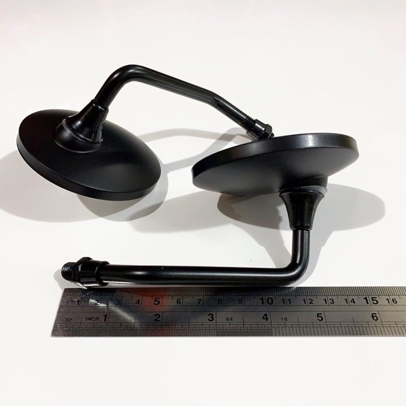 Spion Bulat Yamaha Fazzio Hitam full besi Universal Yamaha