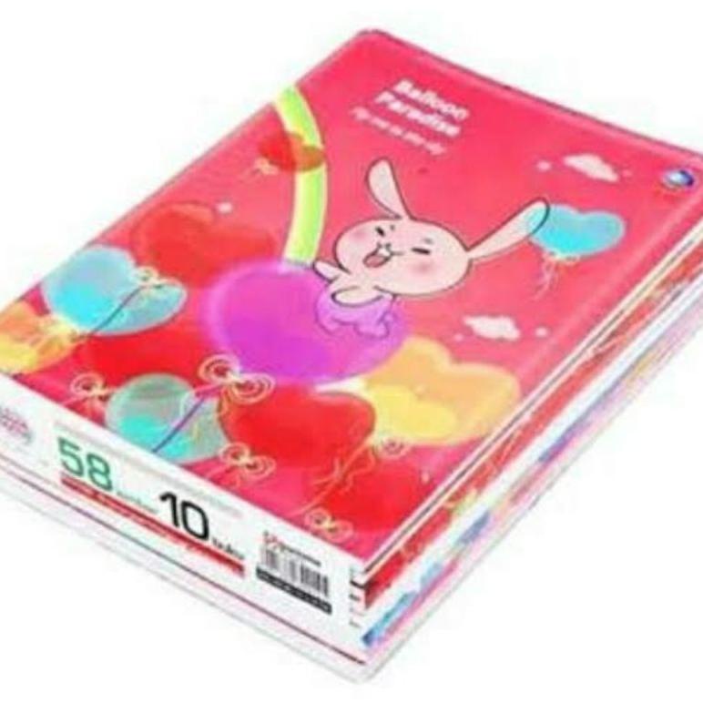 

8.8 Buku Tulis Sidu Sinar Dunia 58 Lembar 1 Pack Sidu Sekolah Murah Grosir !!