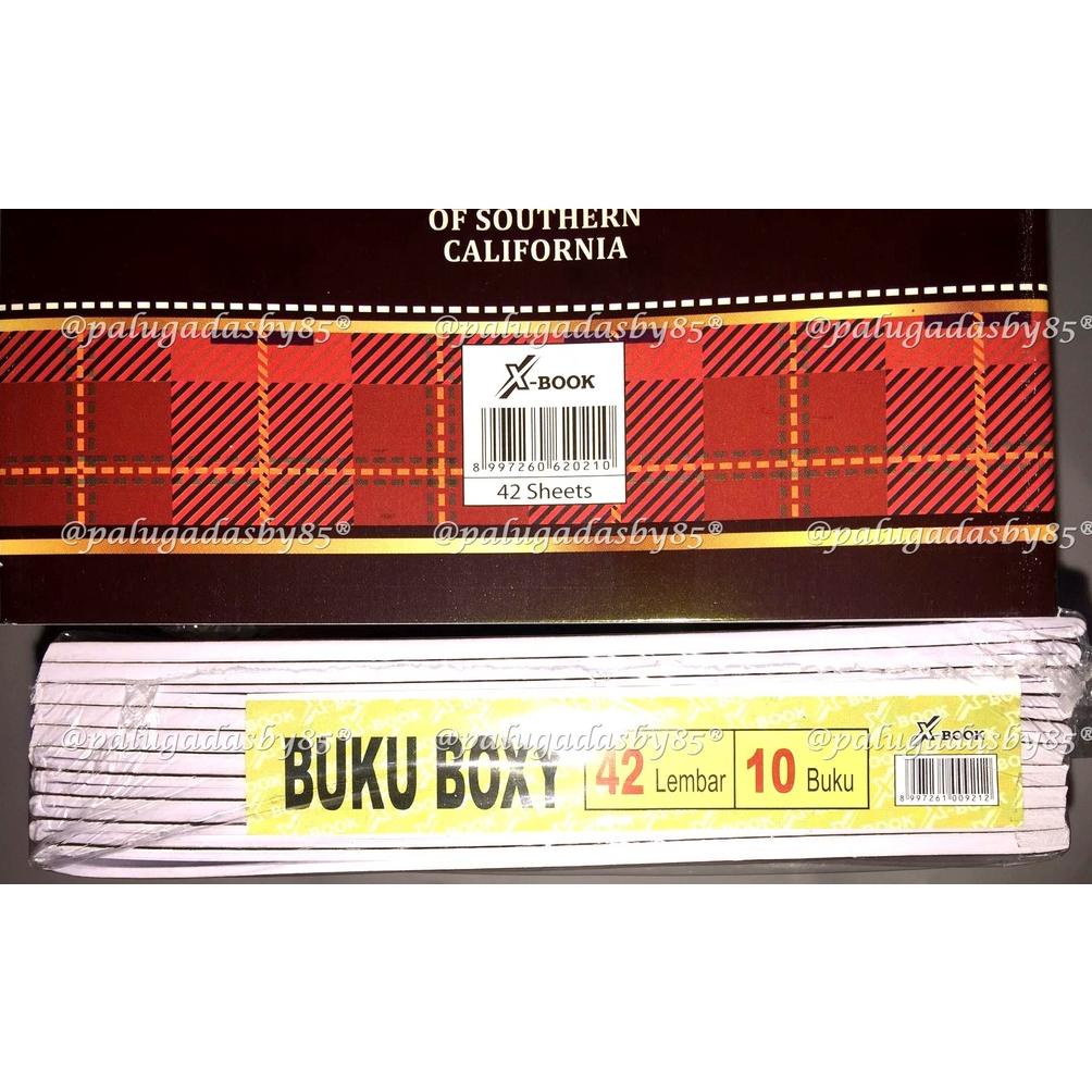 

8.8 Promo Buku Boxy Murah X-Book 42 Lembar (1 Pak Isi 10 Pcs) Grosir !!