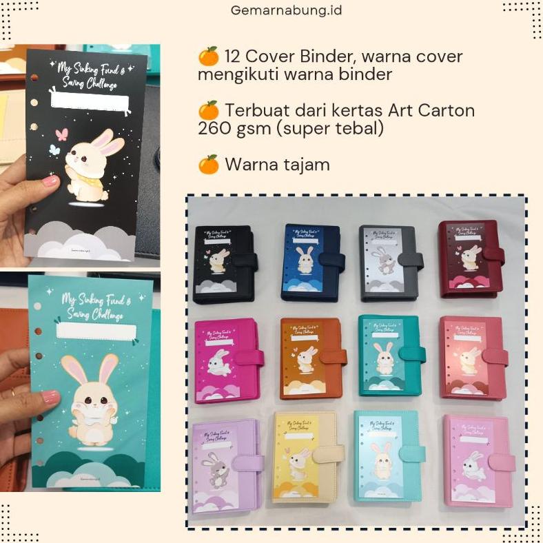 

8.8 Paket Binder Keuangan Lengkap A6, Paket Binder Keuangan Menabung Lengkap, Binder Sinking Fund, Binder A6 Grosir !!