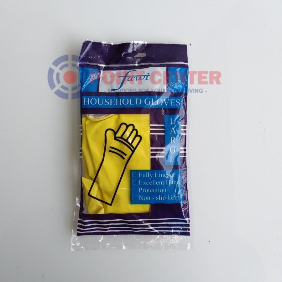 VKK TERHEMAT SARUNG TANGAN KARET PANJANG IGM / SARUNG TANGAN KARET PENDEK FAWI / SARUNG TANGAN LATEX