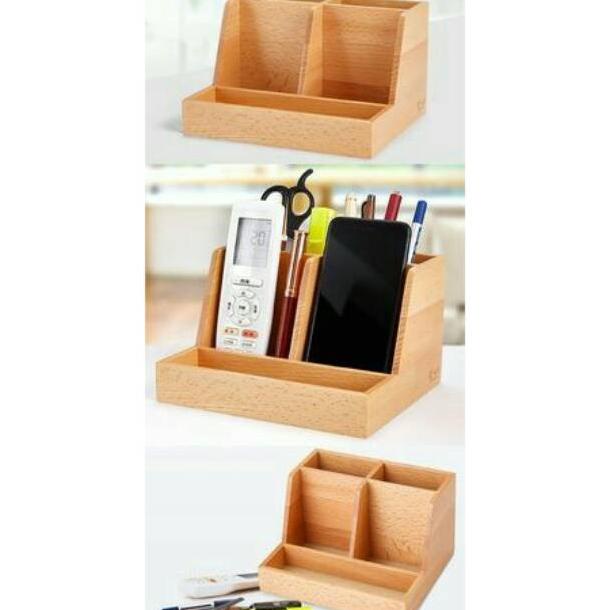 

/////] Tempat pensil /wooden desk organizer/pinewood desk organizer