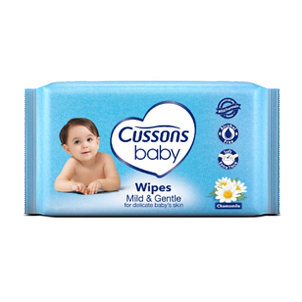 

CUSSONS BABY WIPES MILD & GENTLE 45 SHEETS - TISU BASAH